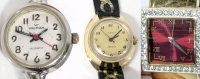 3 Vintage Ladies Watches : Joan Rivers, Waltham & TIMEX Electric