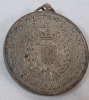 Antique French Shooting Competition Award Bronze Medallions . Measures 1 &frac34;" & 2" diameter - 5