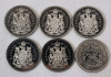 1985 - 2011 Canadian Proof 50-Cent Half Dollar Coins . 1985 , 1986 , 1987 , 1988 &times;2 , 1989 , 1990 , 1993 , 1995 & 2011 . Ten (10) Coins , Uncirculated - 3