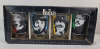 The Beatles Collector's Series Pint Glass Set 4-Pack . No chips or cracks , tear to box