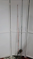 Two (2) Fishing Rods & One (1) Daiwa 7300a Fishing Reel