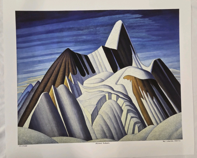 Print of "Mount Robinson" By Lauren Harris | Measures 20" x 24" | 52/950