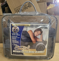 As New | My comfort Weighted Calming Blanket 15Lbs | 48" x 72"
