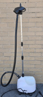 As is | Salton Rolling Carpet Steamer W/ Attachments * Tested For Power *
