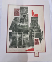 Artist's Proof Hardground, Softground,Aquatint of "The Sixties" By Bert Kloezman 1970 | Measures 22" x 17" | 23" x 29" w/ Matte