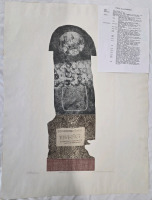 Softground Etching of "Confederation" By Bert Kloezman | Measures 31" x 24"
