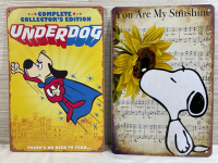 2 New 8&rdquo;x12&rdquo; metal signs | Comic themed