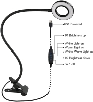 New Clip-On LED Desk Lamp