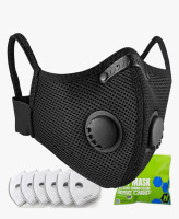New N99 face mask bundle | Base Camp mask | 6 Base Camp replacement active carbon filters