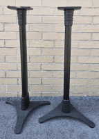 2 | Vantage Point 30" Tall Metal Speaker Stands