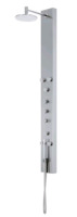 New In Box | Vigo Dilana Stainless Steel 6-Jet Shower Panel System with Adjustable Round Head and Hand Shower Wand Model# VG08001 * Retails $629