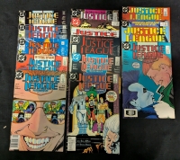 13 Vintage Justice League Comics.Contains America, Original & More.