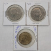 1891 - 2000 USA Coin Lot . 1891 Indian Head Penny , 1962 & 1963 Silver Half Dollar , 1944 , 1945 & 1946 Silver Dimes , 1972 & 1976 Half Dollar & 2000 Sacagawep Dollar . - 5
