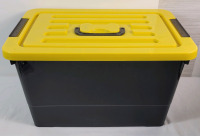 New - 18"&times;12"&times;10.5" Storage Bin w/Snap-On Lid .