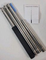 New - 4pc. Trash Picker Grabber Yard Stick . Measures 60" Long