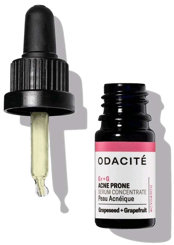 New Sealed ODACIT&Eacute; Acne Prone Gr+G Serum Concentrate : Grapeseed + Grapefruit - 5ml