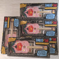 5 New Tinker Tar Guitars | TinkerTar Includes: 1-String Guitar, Guitar strap, 2 replacement guitar strings, and includes an instructional music book containing 12 kid-friendly songs