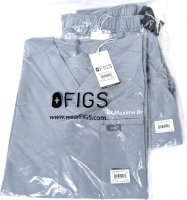 New Size MED / SM Reg Men's FIGS [Personalized] : Leon Three-Pocket Scrub Top & Tansen Jogger Scrub Pants | Retails Over $130