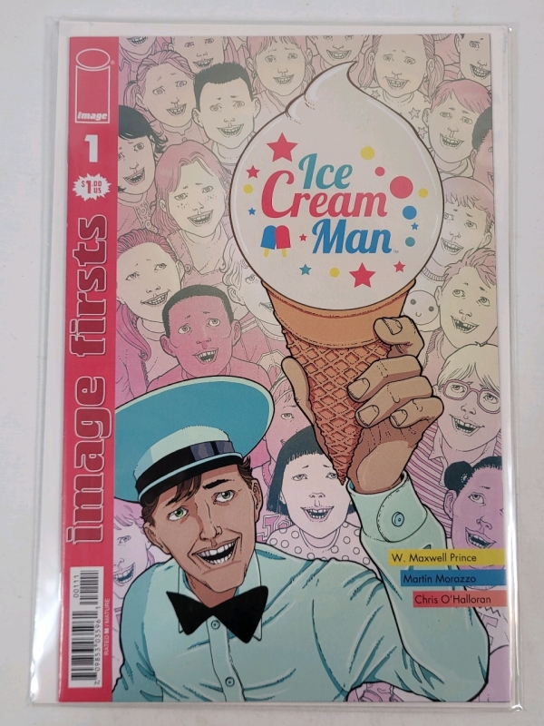 Image Comics Image Firsts : The Ice Cream Man #1 . Bagged & Boarded .