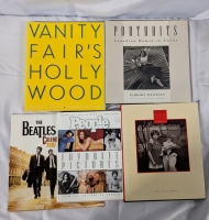 Photography Books and Calendars. 4 Hardcover Photography Books & 1 Beetles Calendar. Tallest Stands 12"