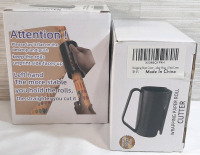 2 New in Box Wrapping Paper Roll Cutters | Packages are 5" Tall, 4&frac12;" Wide