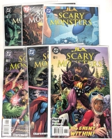 6 Vintage 2003 JLA Justice League of America: Scary Monsters Direct Sale - Complete Run, Issues #1 - #6, All Bagged & Boarded