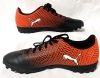 New PUMA Men's Rapido II TT Soccer Shoes; Shocking Orange, Black, White (Size 9) - 2