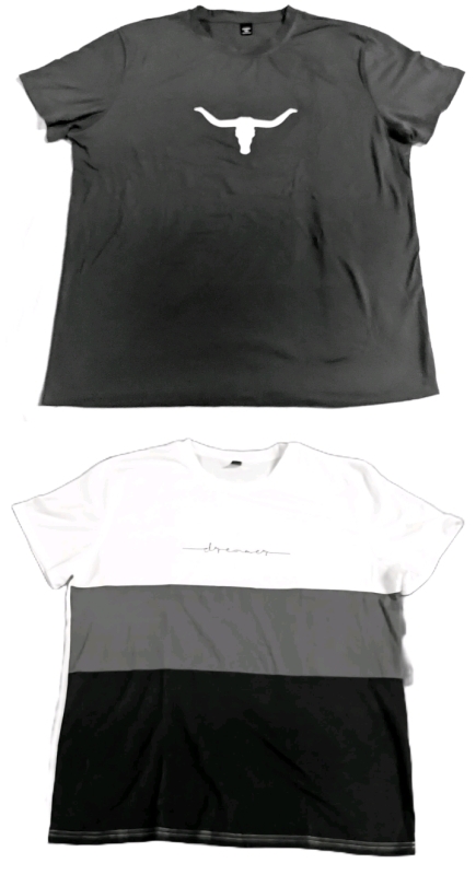 2 New Size XXL Men's Graphic Tees T-Shirts