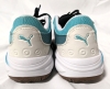 New PUMA Adults Court Rider Summer Days Basketball Shoes; Ebony, Elektro Aqua (Size 7.5) - 4