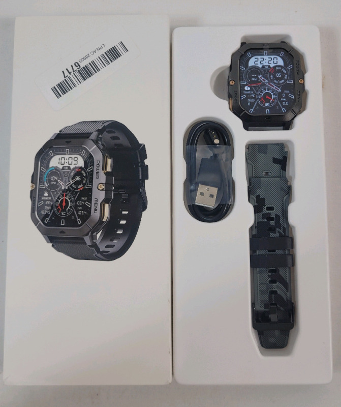 New - Da Fit Smart Watch / Fitness Tracker . Android & iOS Compatible .