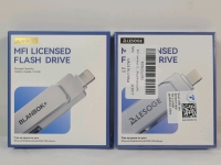 New - Lesoge & Blanbok MFI Licensed 128gb Flash Drives for iPhone / iPad / Mac / Android / Windows . Lesoge Sealed Box / Blanbok Open Box .