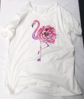 New Large Size Flamingo T-Shirt