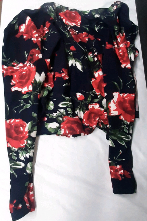 New Size 2XL Floral Design Coat