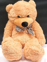 Large Stuffed Plush Teddy Bear | Measures 33" Long, 17" Wide Laid Flat