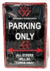 New "Massey Ferguson Parking Only, All Others Will be Towed Away"