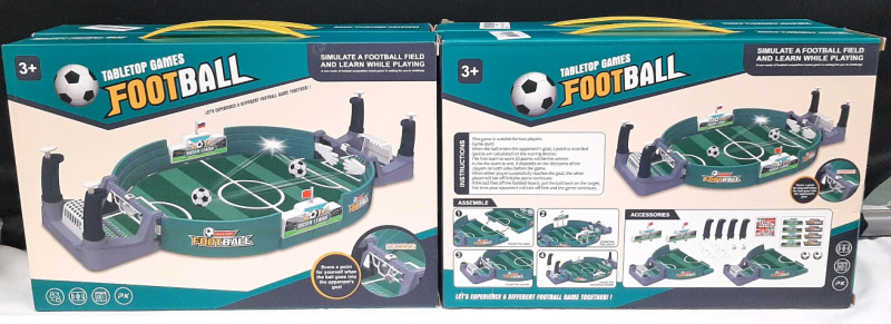 4 New in Box Tabletop Games Football Boards | Packages Measure 13" Wide, 8" Tall