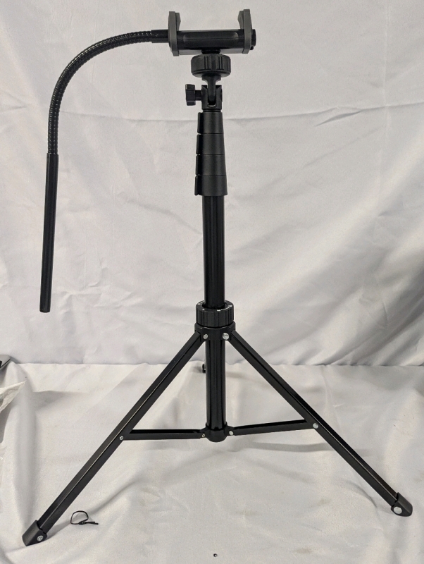 As New Aureday Tripod. Stands 18.75"-68"