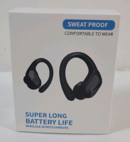 New - BX17 Wireless Bluetooth Sports Earbuds . Sweat Proof , Long Lasting Battery . Android & iOS Compatible