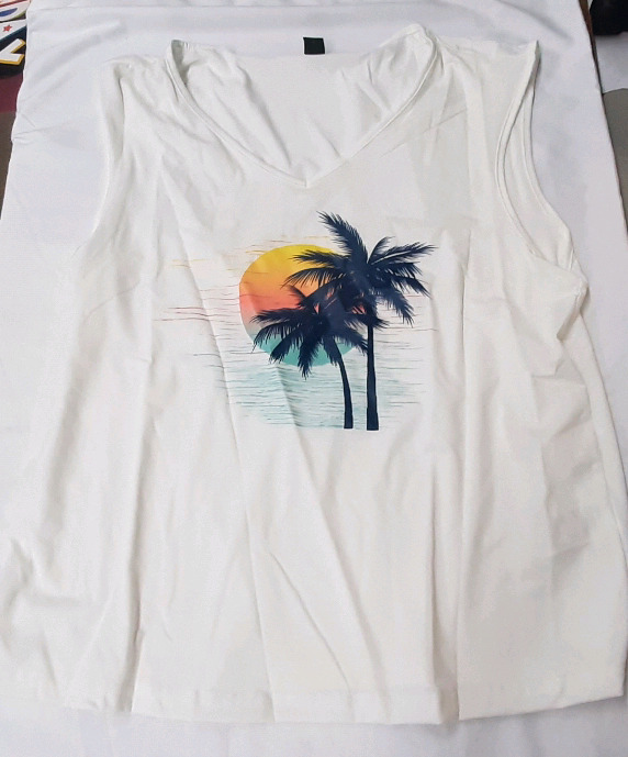 New Size XL Cut Sleeve Shirt
