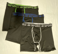 3 New Size Large Men&rsquo;s Boxer Briefs