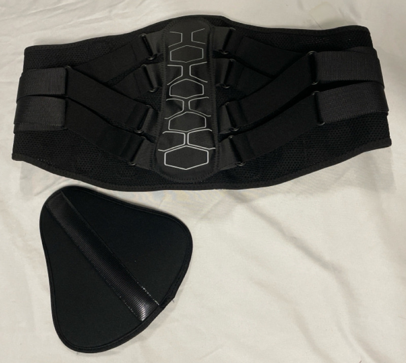 New Size Medium Unisex Lumbar Support Brace with an Extra Pad