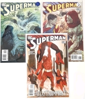 3 2008 DC Comics SUPERMAN Direct Sale Cover Artist Issues : #676, #678 Who Shall Champion Metropolis? & #679 Atlas Triumphant - All Bagged & Boarded