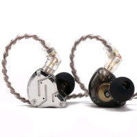 As-New Linsoul KZ ZS10 Pro Earbuds. 4BA+1DD 5 Driver in Ear Monitor, HiFi Wired Earbuds. Retails 79.99