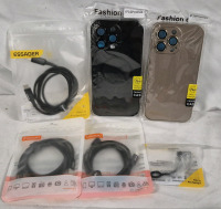 New Phone Cases for IP16Promax & Cables USB-C to Lightening for iPhones