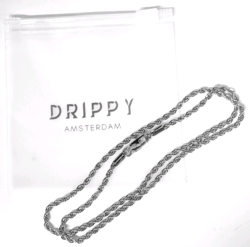New DRIPPY Amsterdam Clean Rope Chain, 20" Long