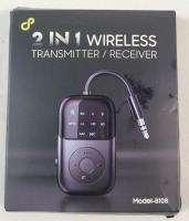 New - 2-in-1 Mini Wireless Transmitter / Receiver .