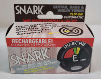 New - Snark RE Clip-On Rechargeable Guitar , Bass & Violin Tuner . Model # SN-5X