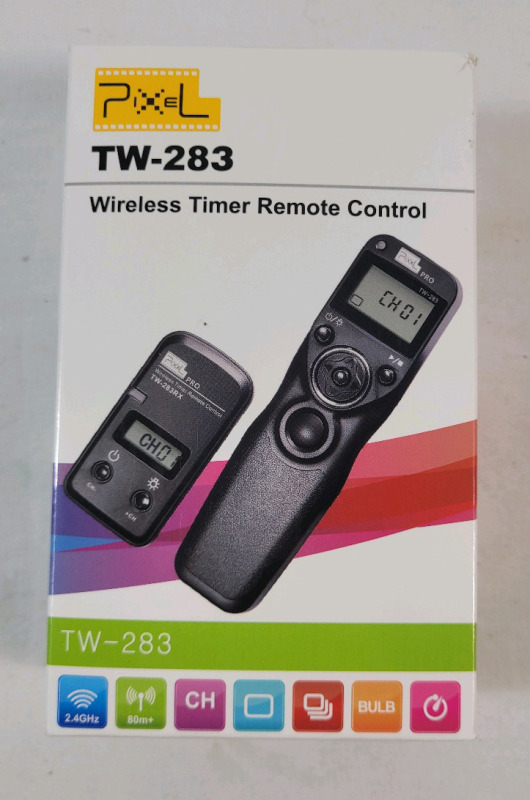 New - Pixel TW-283 Wireless Timer Remote Control