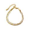 New ATOLEA Rio Bracelet, Hypoallergenic, Waterproof & Sweatproof Premium Stainless Steel + 18k Gold PVD Coating | Retails $75! - 2