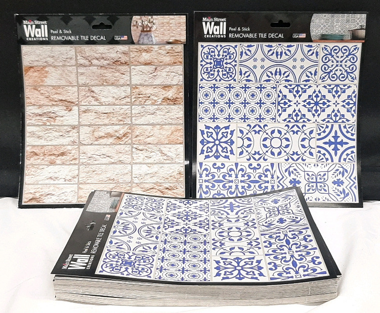 80+ New Peel & Stick Removable Tile Decals | Decals Measure 8"&times;8"